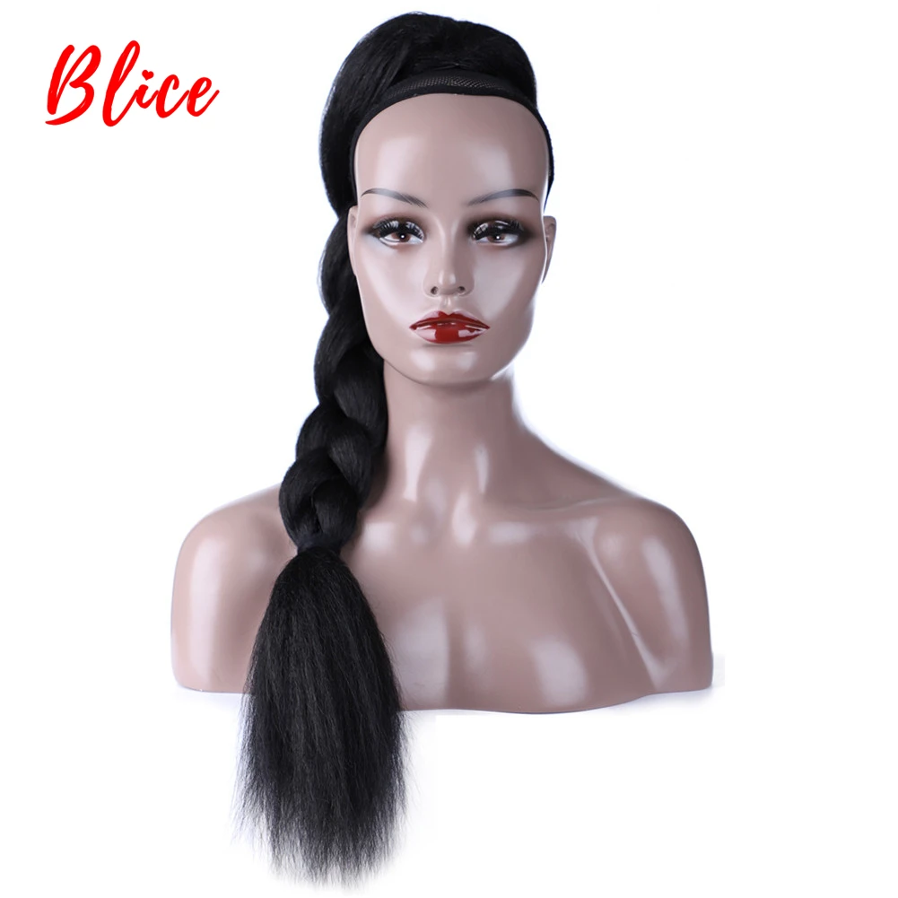 Blice 30 &quotкурчавые прямые волосы с двумя пластиковыми гребнями кулиска конский