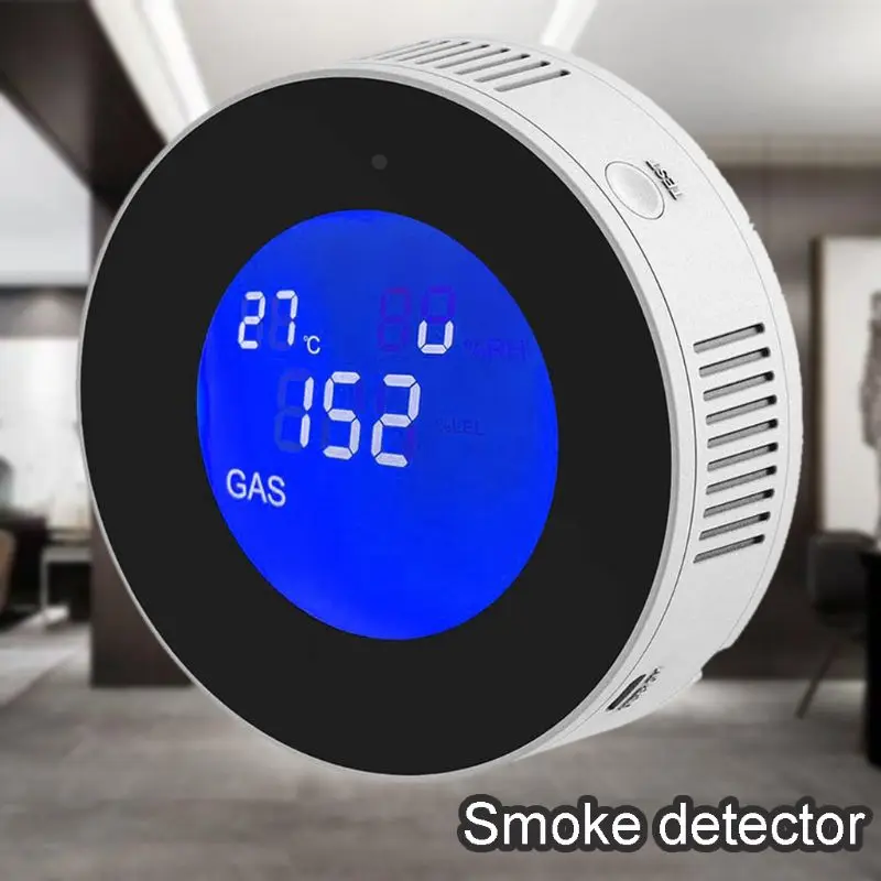 Смарт-детектор природного газа с Wi-Fi и ЖК-дисплеем | Безопасность защита