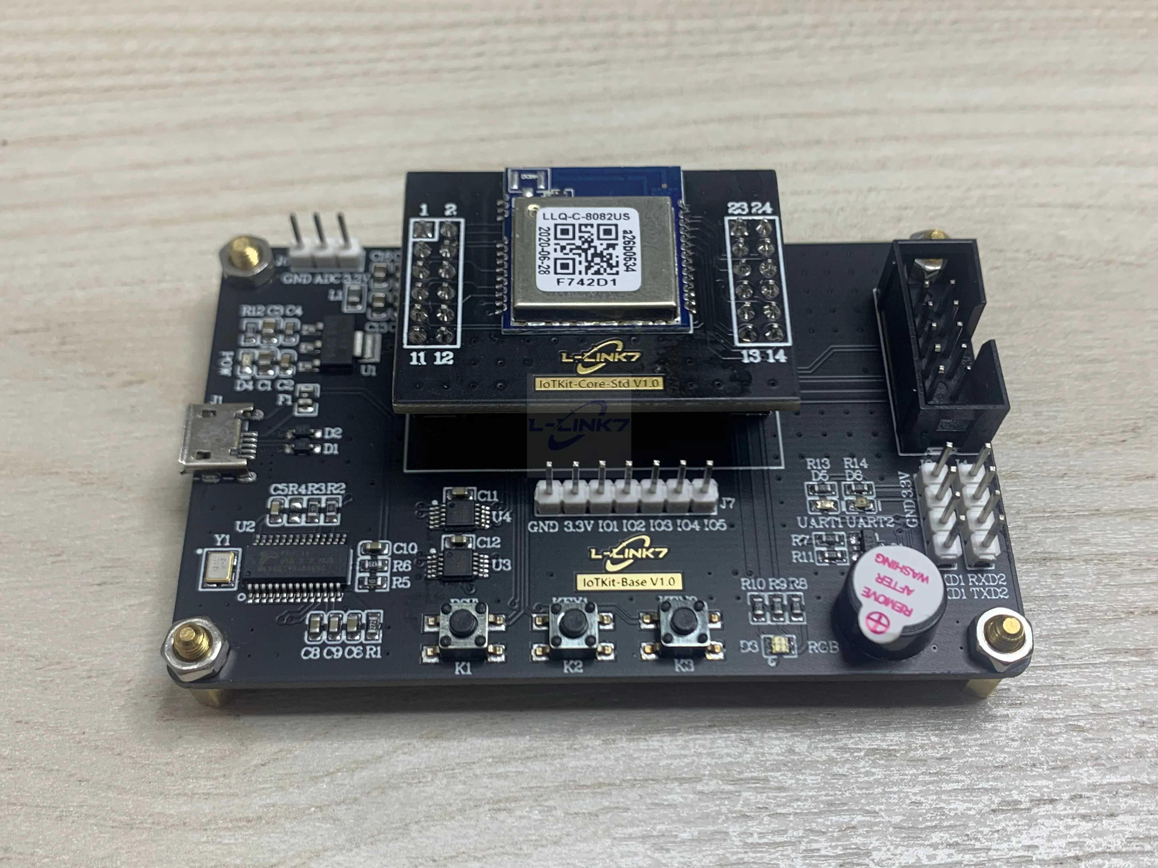 C-8082U BK7231  series Bluetooth-compatible WiFi 2 in 1 COMBO module development board support secondary development