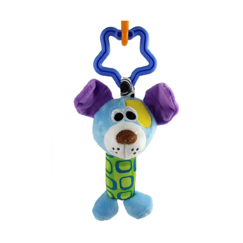 Infant Baby Kids rattle toys Wrist Rattle Mobiles Infant car bed hanging animal hand grab rattleor Newborn Children Xmas Gift