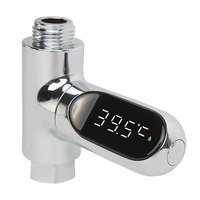 led display shower faucets 360%c2%b0 rotating led digital shower temperature faucet water temperture monitor bathroom tool