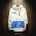 Куртка-бомбер мужская демисезонная на молнии с капюшоном