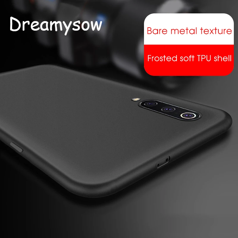Защитные черные Мягкие силиконовые ТПУ чехлы для Xiaomi Mi8 Lite 8SE 5X A1 6X A2 Play Redmi Note 4 6 5 Pro