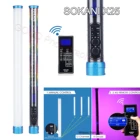 SOKANI X25 встроенный 3000 мАч батарея RGB светильник трубки портативная плавающая селфи-палка заполнить светильник пульт дистанционного управления Портативный фотографии светильник Инж