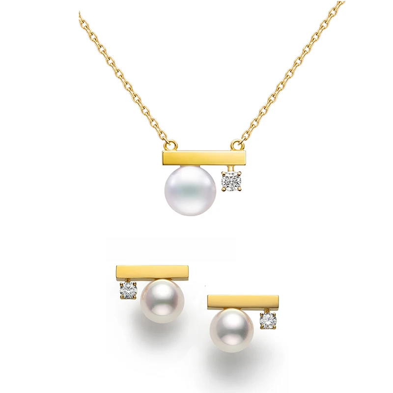 

LONDANY одиночное искусственное жемчужное циркониевое ожерелье с балансиром жемчуга модное изысканное маленькое ювелирное изделие женское о...