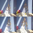 Хрустальный Декор Древо жизни, подвесные аксессуары для освещения, призматическая Люстра для занавесок, подвеска для дома, сада, автомобиля