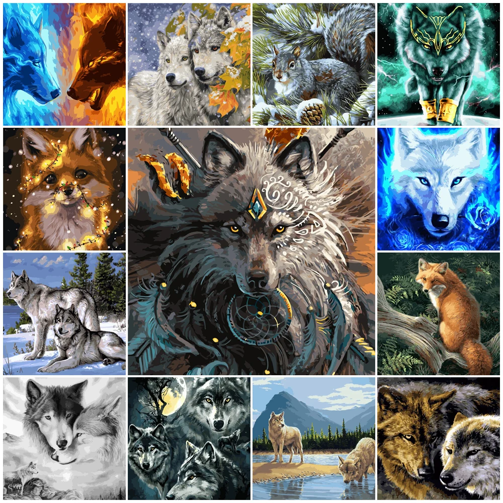 Картина по номерам птица без рамки 40x50 см 24 цвета |