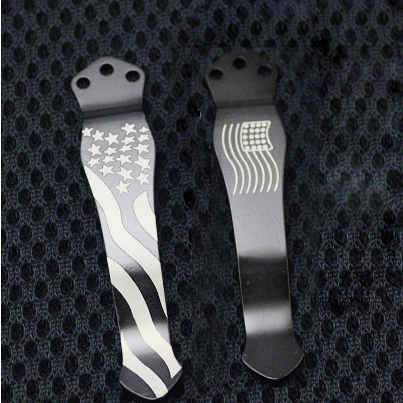 Зажим из титанового сплава для задней части складного ножа Benchmade 710 Emerson CQC ZT0620 |