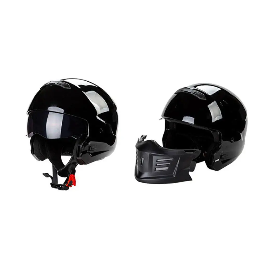 Ретро мотоциклетный шлем съемный легкий модный дизайн ВОИН гоночные шлемы