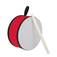 tambourine wooden educational music equipment dual sided percussion instrument for children high quality ocean wave bead drum