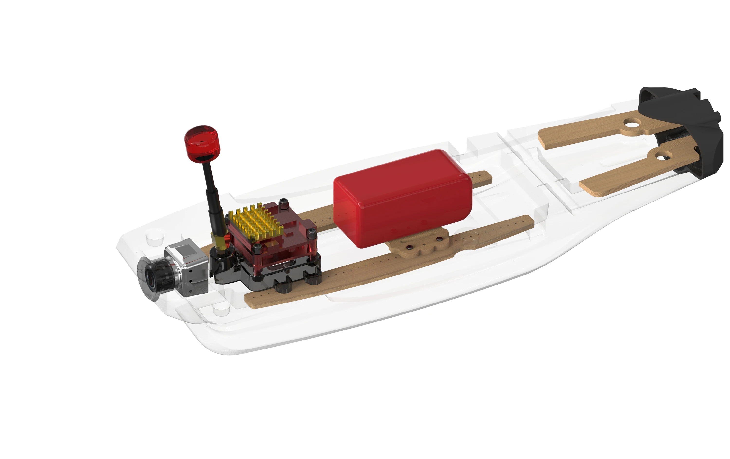 HEE Wing F-01 Юношеское издание с размахом крыльев 690 мм EPP FPV Управляемый дистанционно Электрический самолет RC Самолет Беспилотник Рама на.