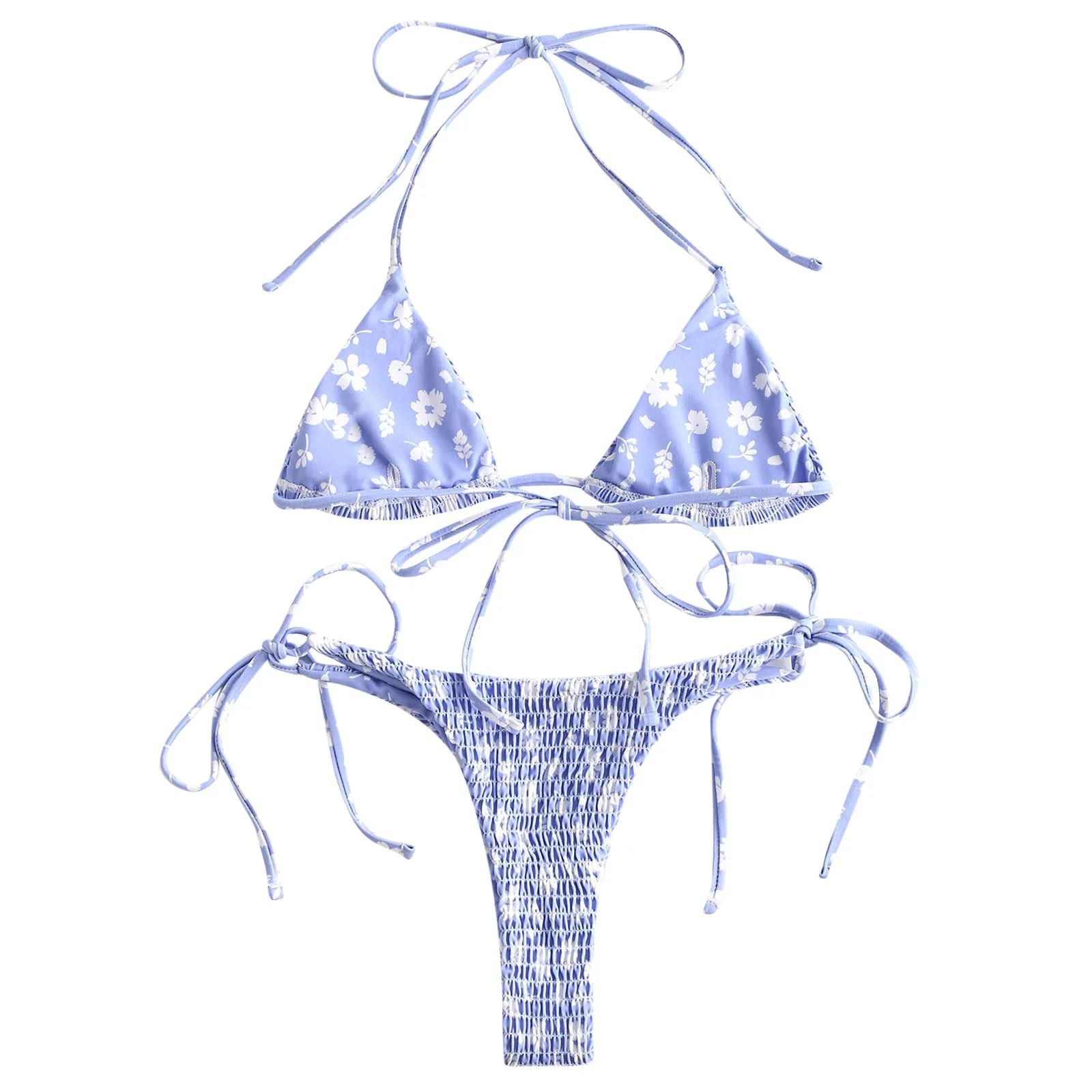 

2021 Printed New Swimwear Women Swimsuit Sexy Push Up Bikinis Set Swimming Bathing Suit Beachwear Ladies Brazilian Bikini Sets