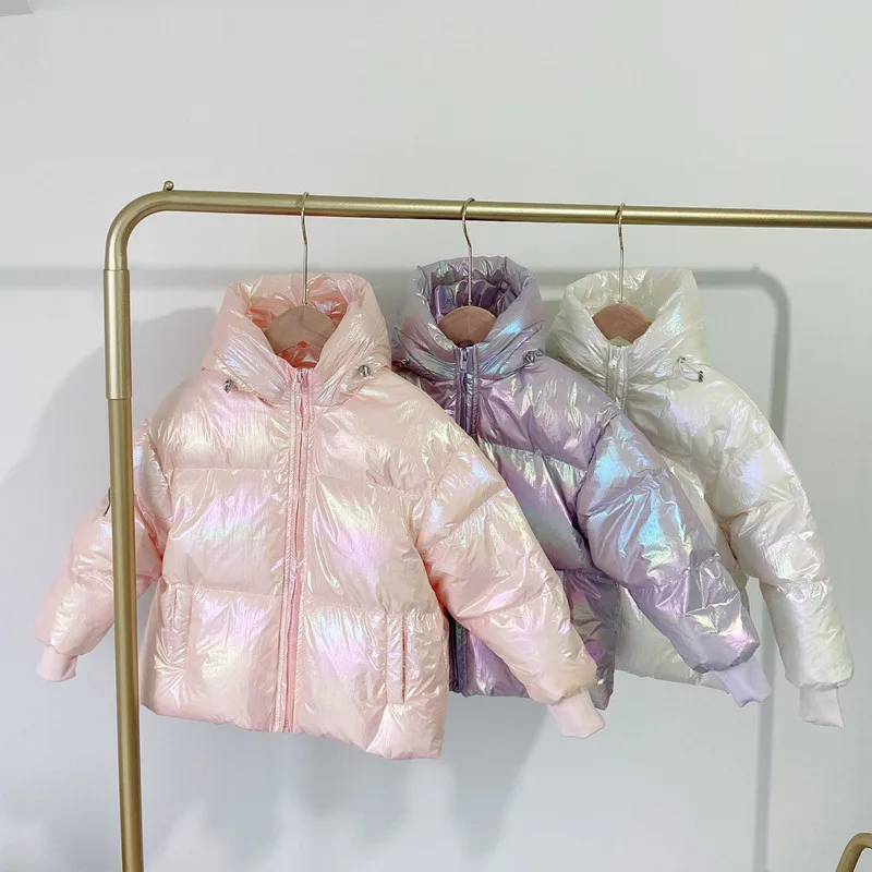 Детская утепленная пуховая куртка новинка 2020 зимняя одежда для маленьких