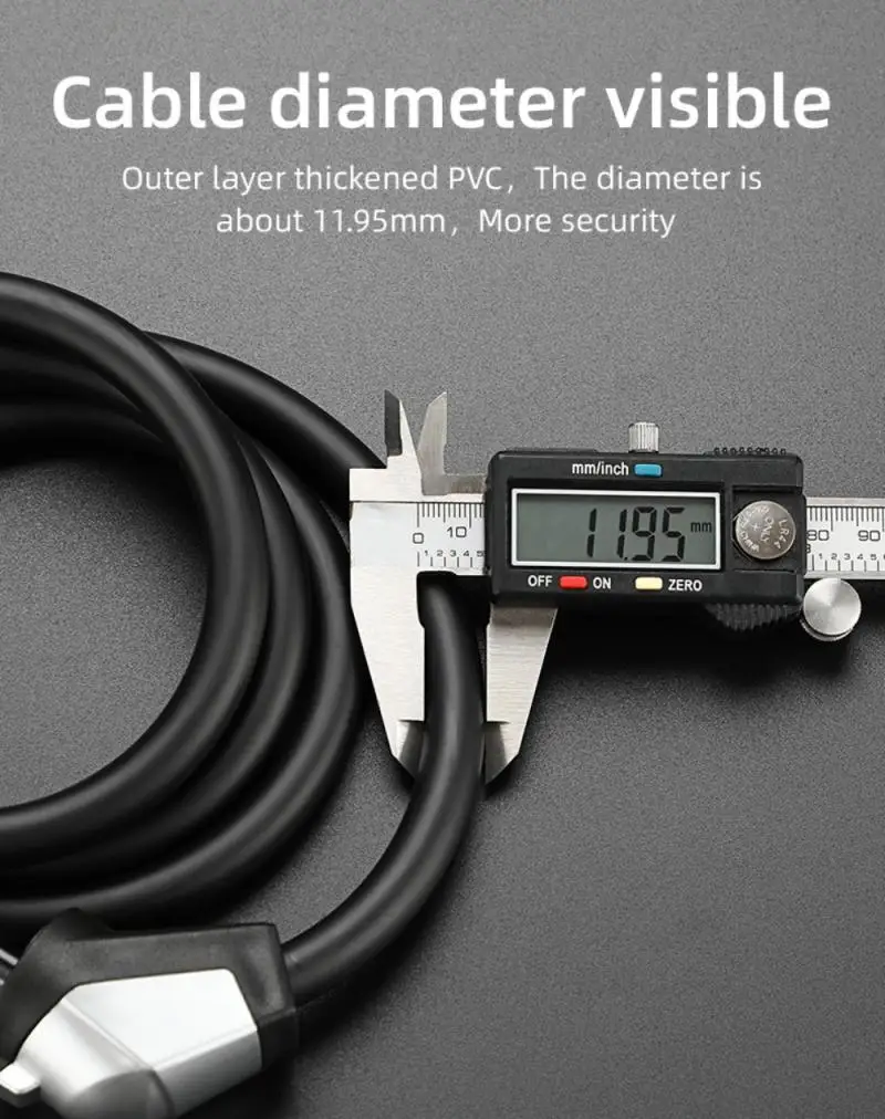 Велосипедный Комбинированный Замок с шифром Противоугонный замок 4-значный