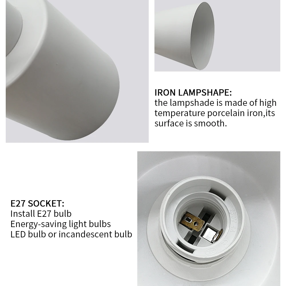 Светильник настенный деревянный в простом стиле E27 85-285 6 цветов | Лампы и
