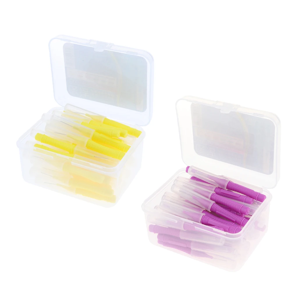 

Lot 80Pieces Inter Brushes Tooth Brush Cleaner Plaque Removal
