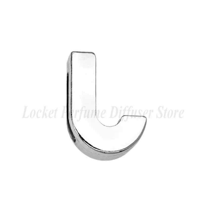 10 мм плотная скользящие шармы в виде букв для браслет ювелирных изделий 1 шт. A Z