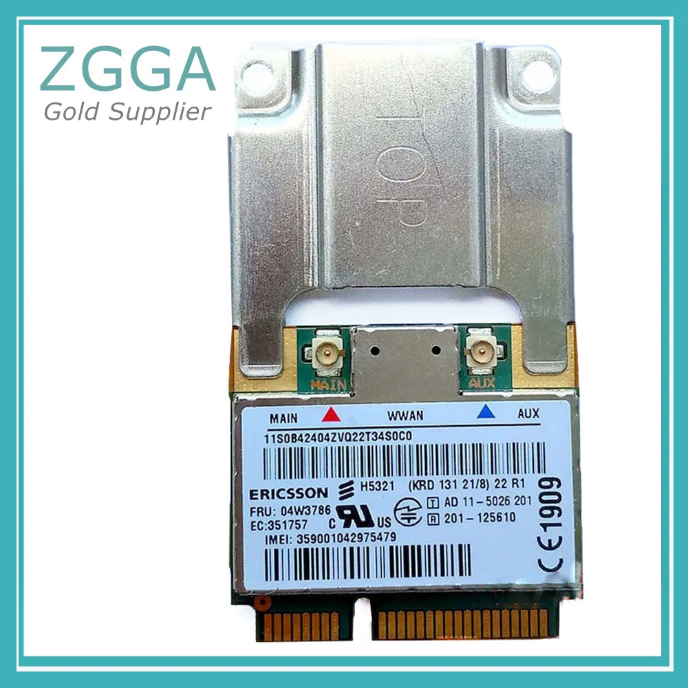 Карта 3G UMTS HSDP для Lenovo ThinkPad T530 W530 X220 E430 L430 E530 L530 T430 T430U X131e H5321 WWAN Module 60Y3297 04W3786 |
