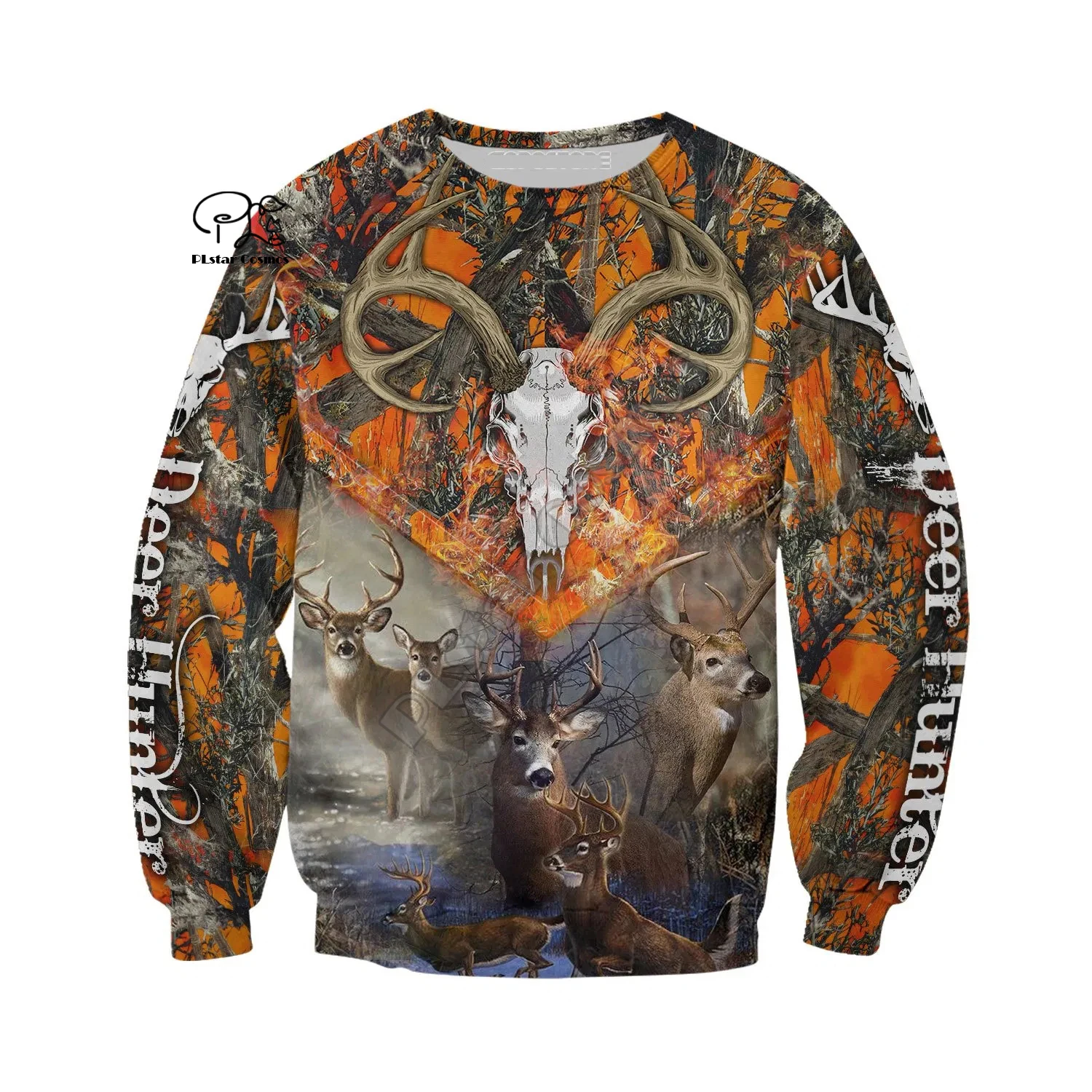 

PLstar Cosmos Newest Animal Tattoo Camo Deer Hunter Moose Hunting Tracksuit 3Dprint Unisex zipper/Hoodies/Sweatshirts/Jacket A-8