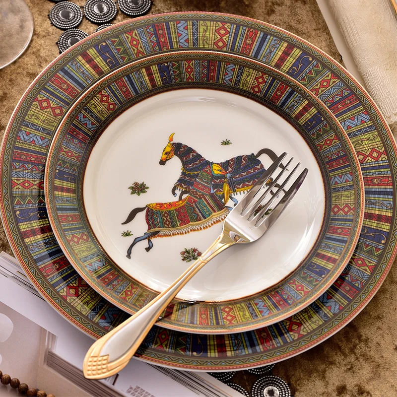 Высококачественная тарелка 8/10 дюйма фруктовая домик десертная торт сладкая