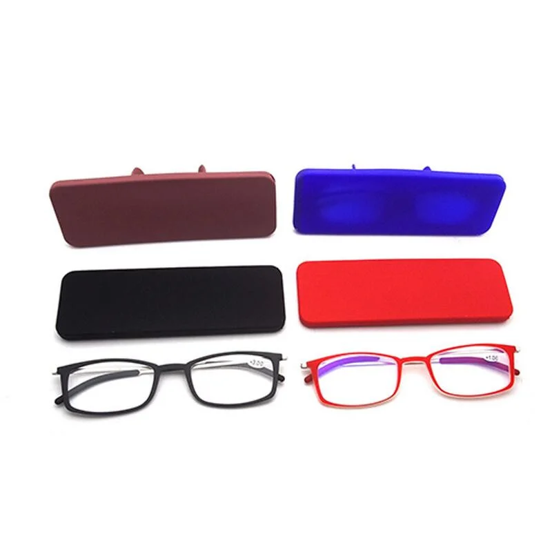 

+1.0 +1.5 +2.0 To +4.0 Ultralight Mobile Phone Holder Reading Glasses Women Men Fashion TR90 Screwless Presbyopic Eyeglasses