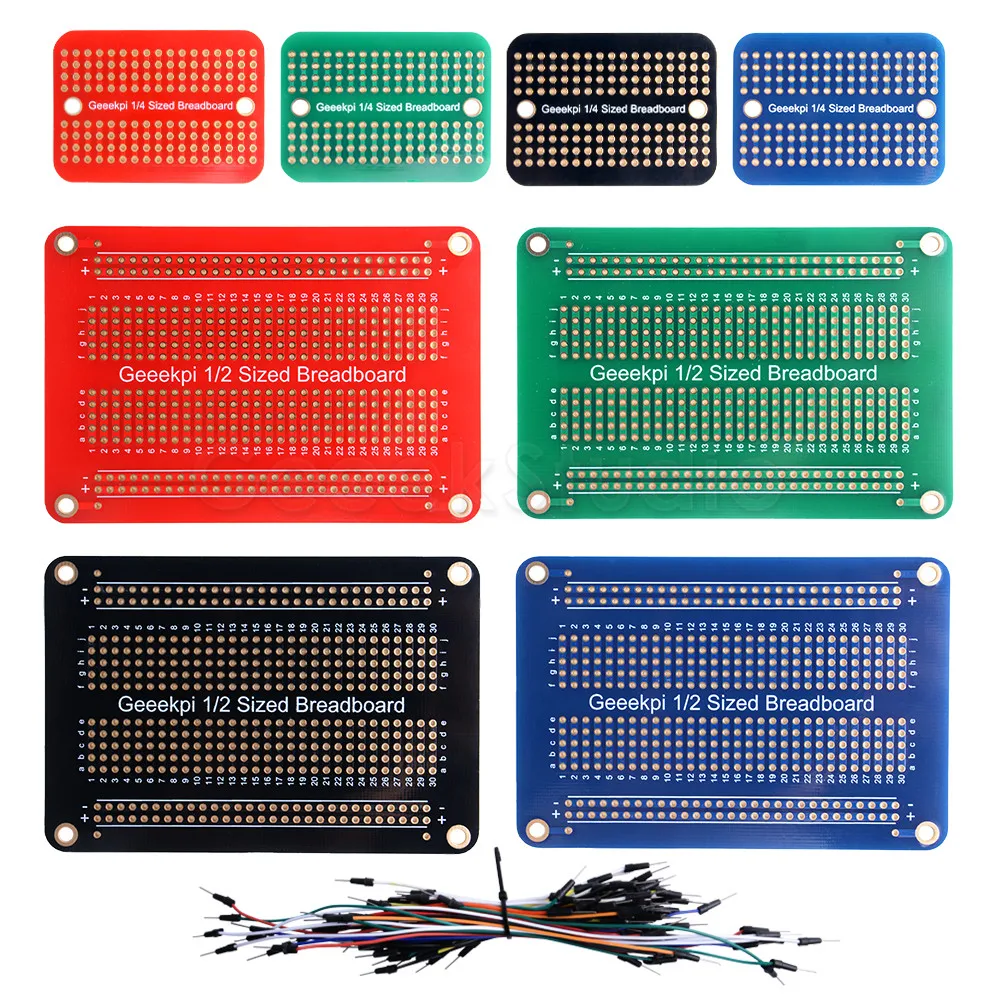 Печатная плата для Arduino и DIY электронных проектов позолоченная (4 упаковки + 1 pr 4