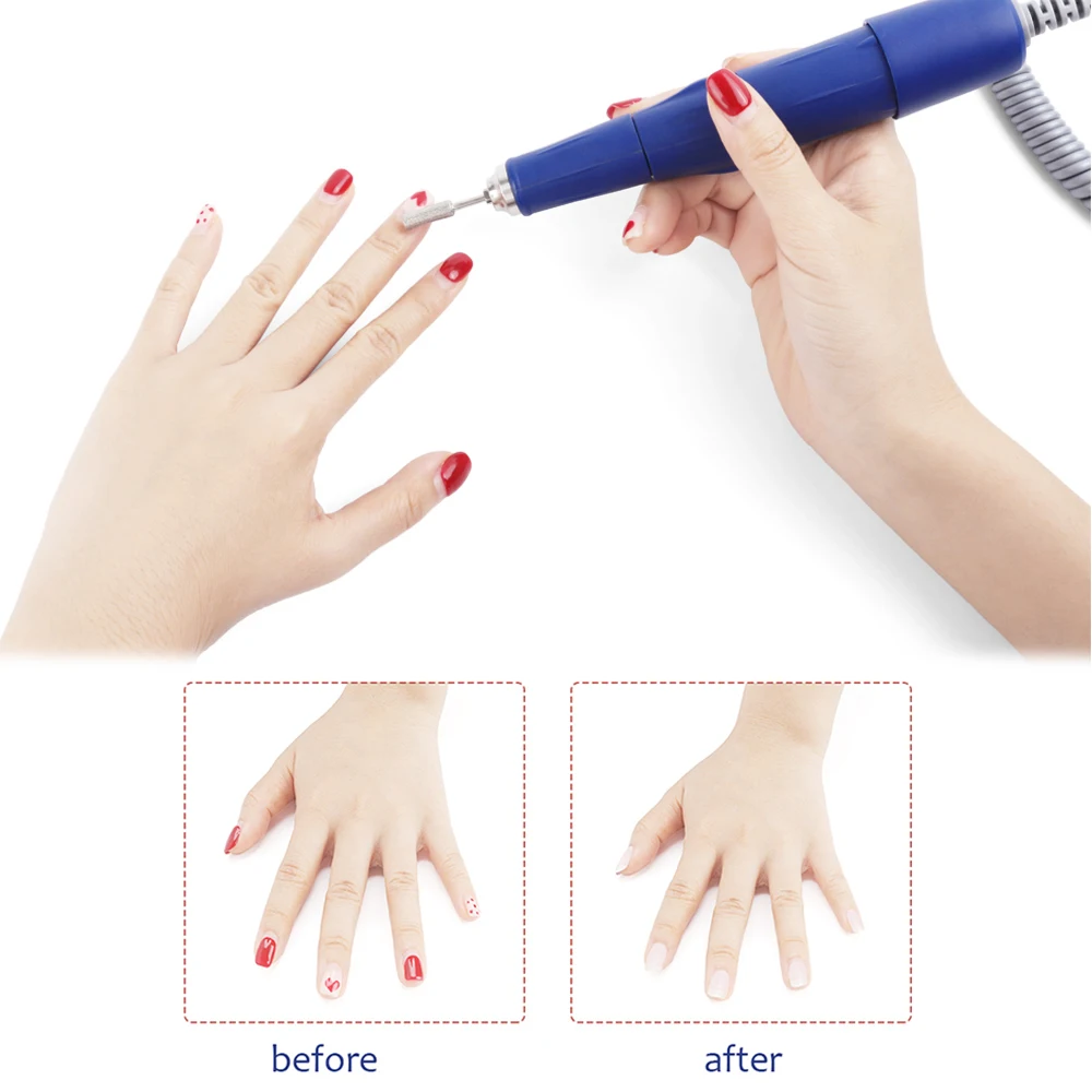 

1pc 35000rmp Professional Electric Nail Drill Milling Machine Handle Nail Polisher Polishing Pen For Manicure Nail Drill Pen