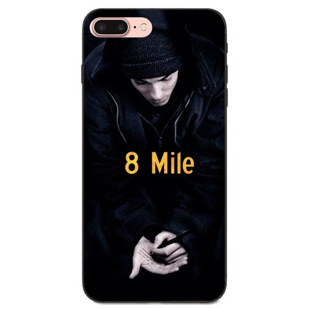 Мягкий чехол для телефона исполнитель хип хоп рэппер Эминем рэп блестящий Xiaomi Mi