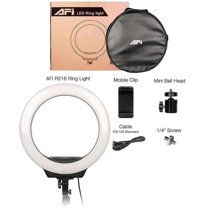 Ring Light 1" 320 шт светодиодный кольцевой светильник с батареей 3200-6500K Диммируемый фотографический светильник ing кольцевой светильник селфи для камеры телефона студии - Цвет: Ring Light