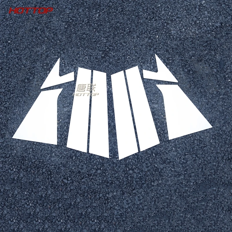 Нержавеющая сталь Зеркальная отражающая панель B + C колонна декоративная