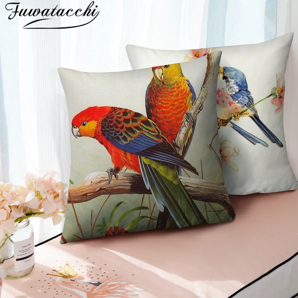 

Декоративная подушка в виде птиц, 45 х45 см