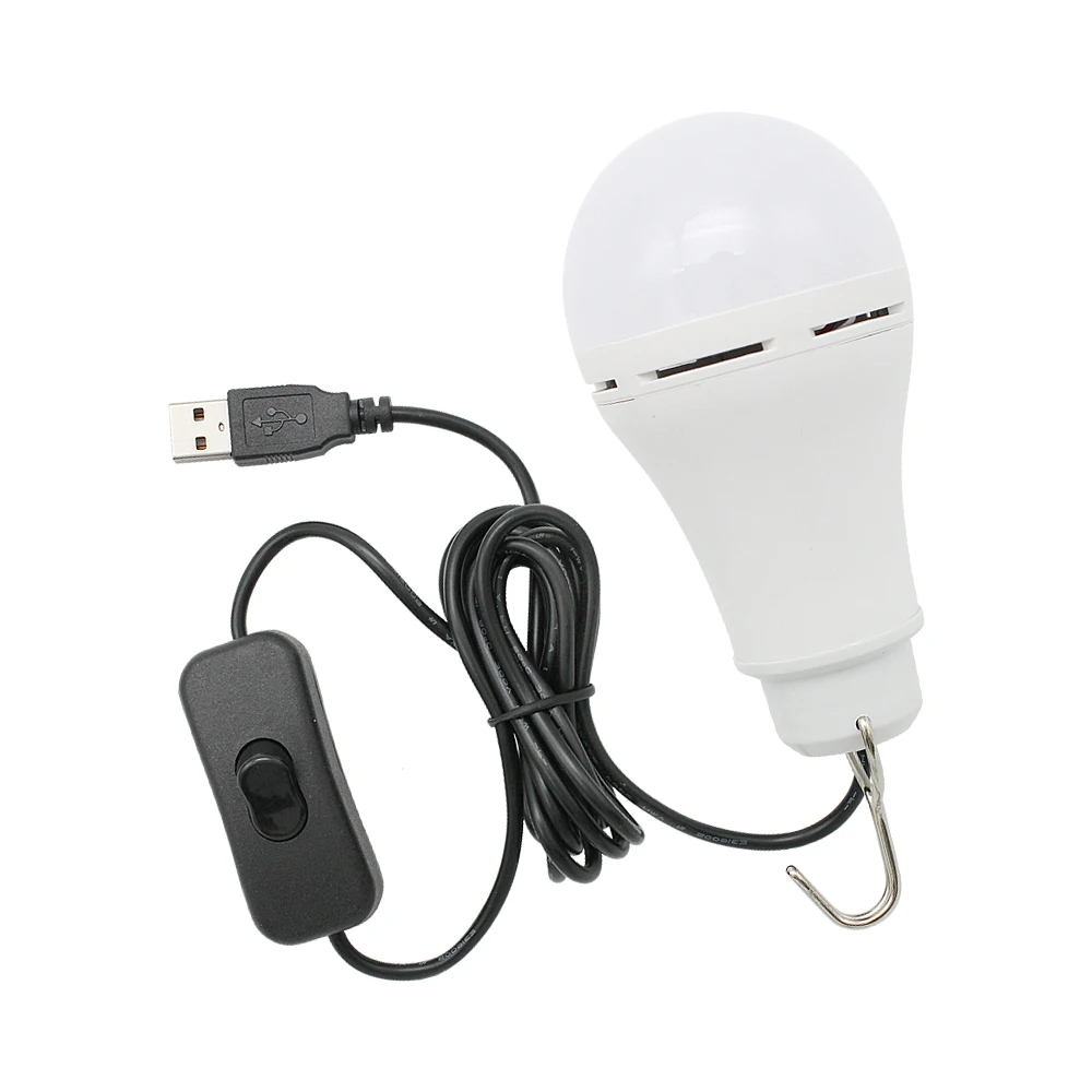 

Портативный энергосберегающий фонарь, уличная лампа с 10 светодиодами, 5 Вт, кнопка переключения, для дома, кемпинга, палатки, походов, экстре...