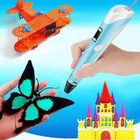 3d-ручка, светодиодный экран, ручка для 3d-печати, пла-волокно, креативная игрушка, подарок для детей, дизайн, рисование, 3D-принтер, ручка для рисования, стифт
