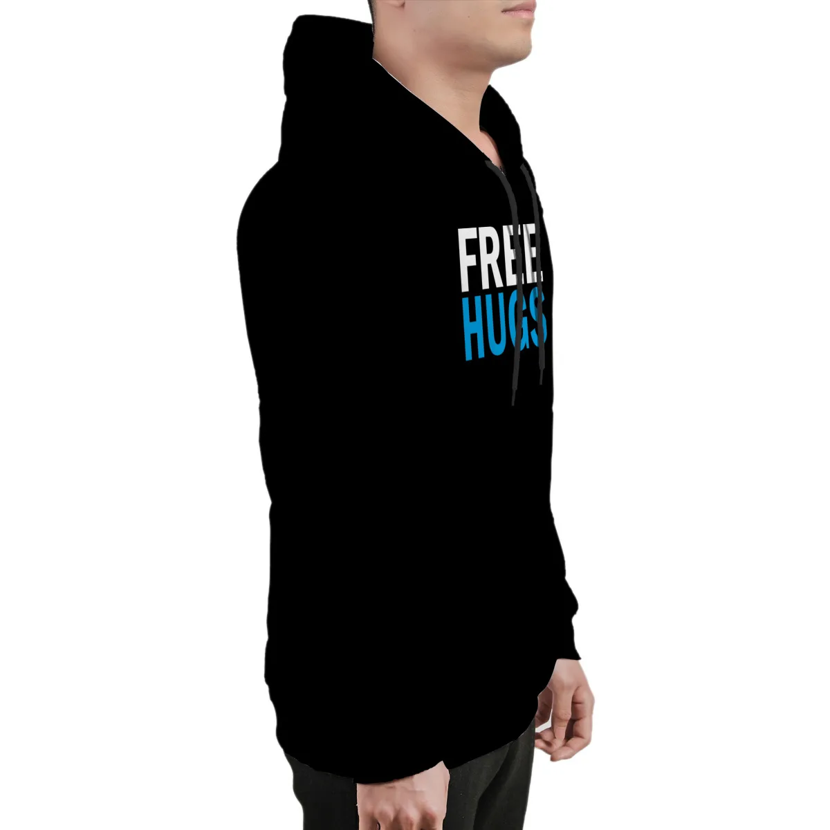 

Men's Hoodie Free HugsCotton Fashion Anime Hip-Hop Hoody Sweat Capuche 37395