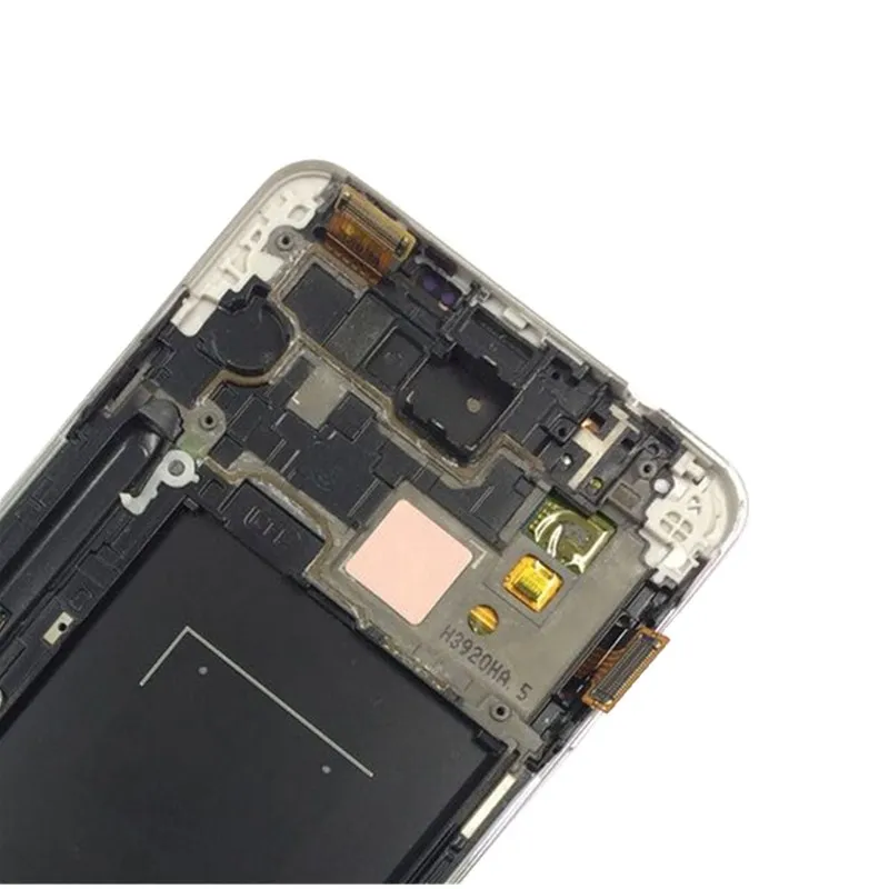 С рамкой панель управления яркость LCDs для Samsung Galaxy Note3 Note 3 N9005 ЖК-дисплей сенсорный