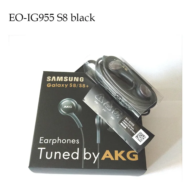 Наушники samsung EO-IG955 3,5 мм наушники-вкладыши с микрофоном Проводная гарнитура для huawei samsung Galaxy S8 S9 с подарком