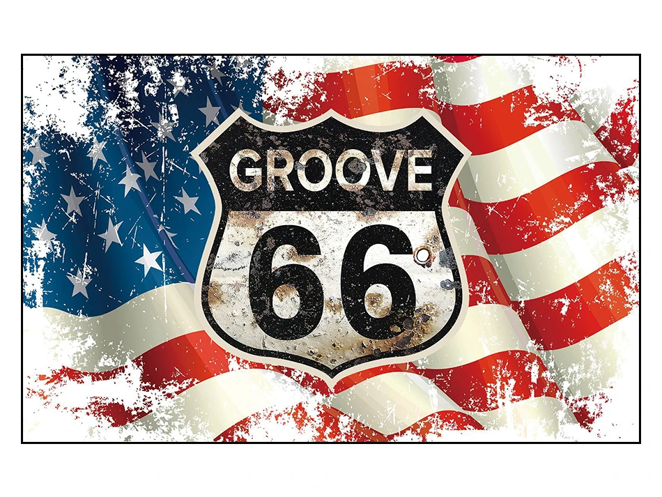 xvggdg флаг 3x5ft пользовательский флаг автомобиль route us 66 mustang баннер автомобиль glag