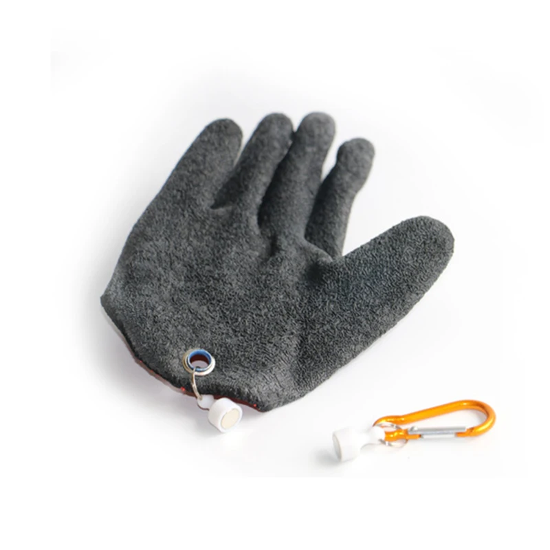 

Fishing Catching Gloves Fisherman Professional Catch Fish Gloves With Magnetic Hooks Cut Puncture Resistant Protect Hand Pesca