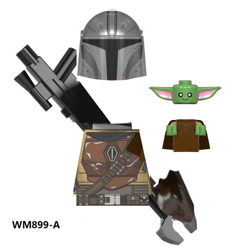 

Manda Series Legion Star Bricks Super Wars heros Action Mini Heads Building Blocks Dolls Yodas Anime Figures Building Moc 916-A