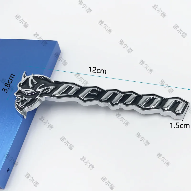 1 шт. 3D металлический демон ад гравитационный автомобильный туловища