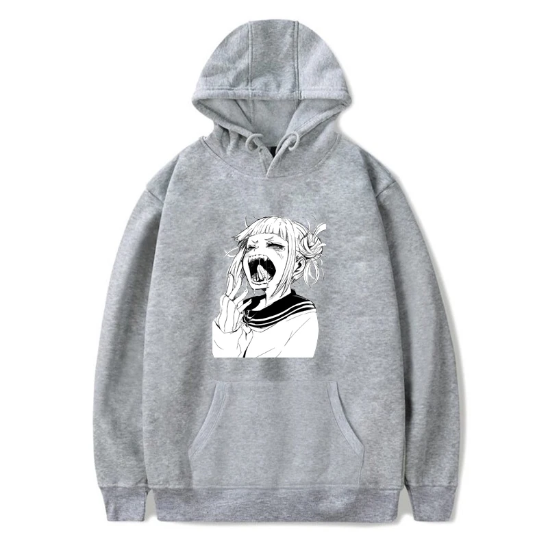Harajuku японский Toga Himiko толстовки с принтом для мужчин Boku No Hero academic Мужской свитшот