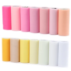 Тюль в рулоне, 25 ярдов, органза, свадебное украшение, Тюлевая пачка для детского душа, 15 см, украшение для вечевечерние и мероприятий, декор для помолвки