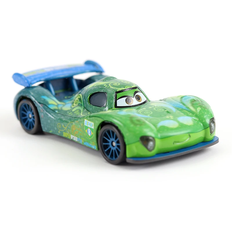 Disney Pixar Cars 2 3 Lightning McQueen Mater Jackson Storm Ramirez 1:55 литой металлический автомобиль детские