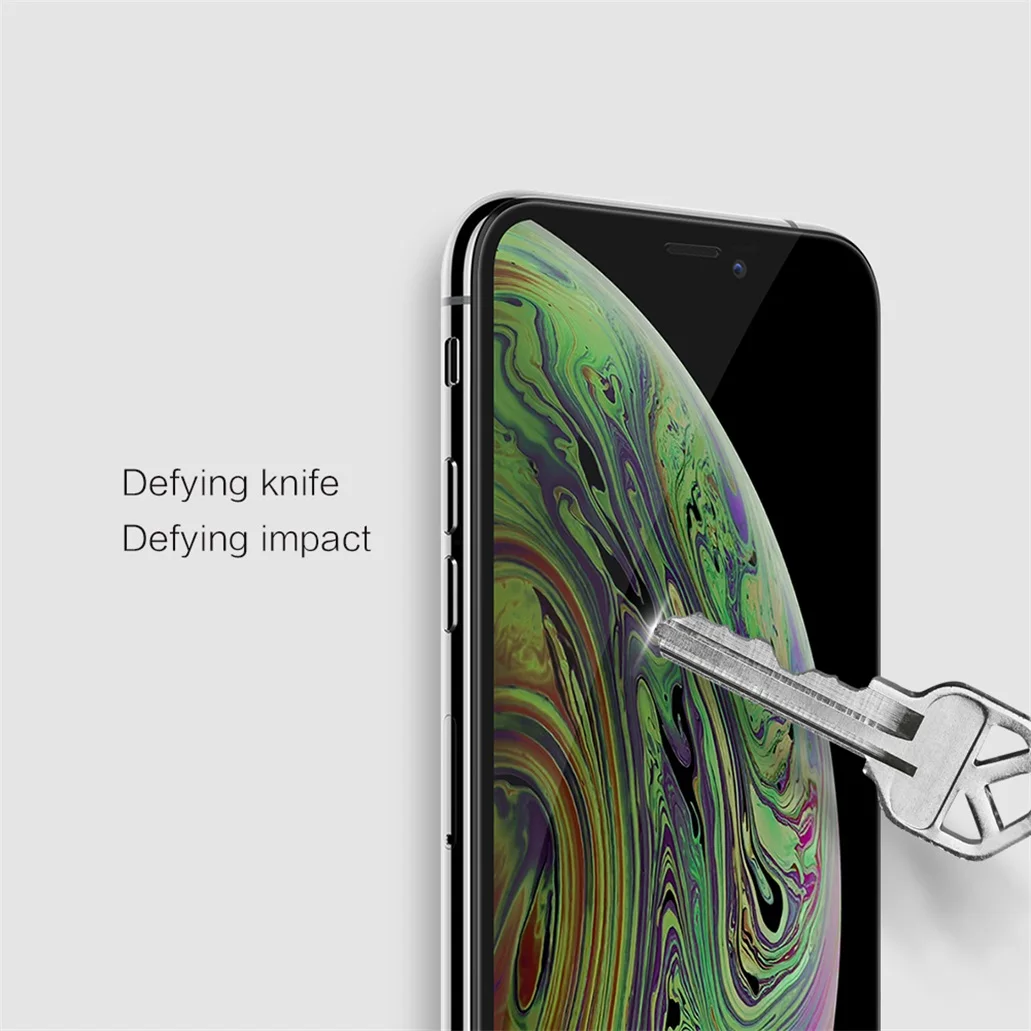 Закаленное стекло Nillkin 3D CP + Max для iPhone 11 Pro Взрывобезопасное с полным покрытием