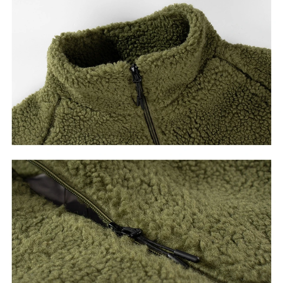 Мужская плюшевая куртка с капюшоном дизайнерская одежда в стиле хип-хоп