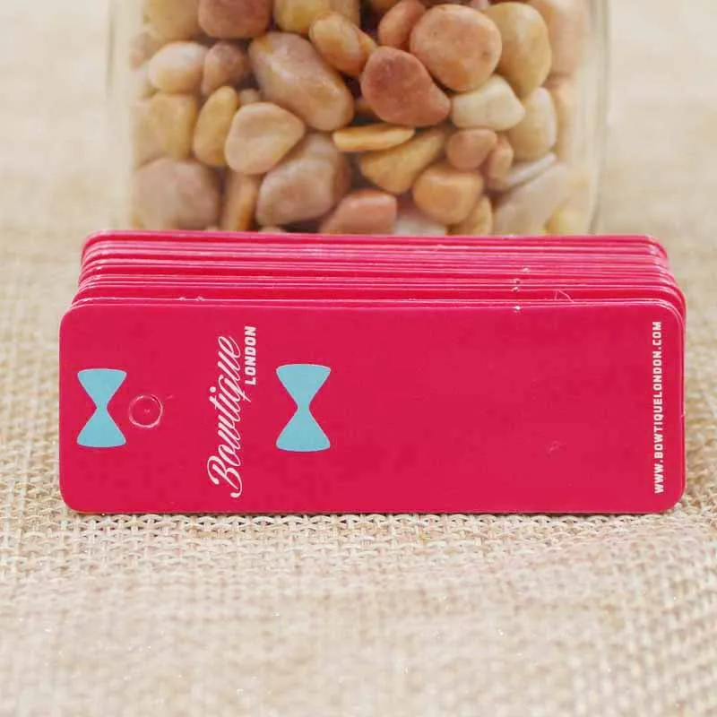 Логотип на заказ полноцветная печать аксессуары для волос карта дисплея 1000 шт. +