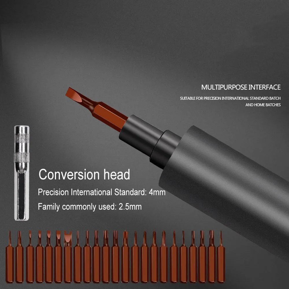 Электрическая отвертка с храповым механизмом Двухрежимная перезаряжаемая