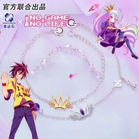 no game no life sora shiro anime bracelet sterling silver 925 manga role new arrival new trendy action figure gift