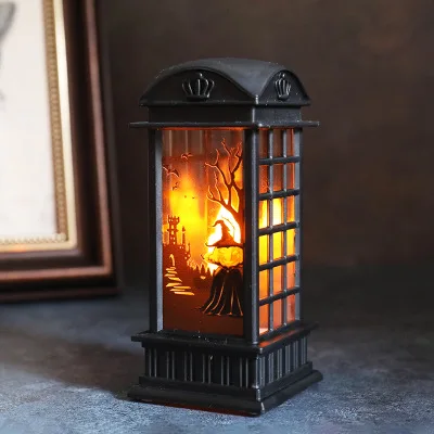 Хэллоуин Ночник светильник Тыква фонарь Ретро Изысканная форма Безопасный