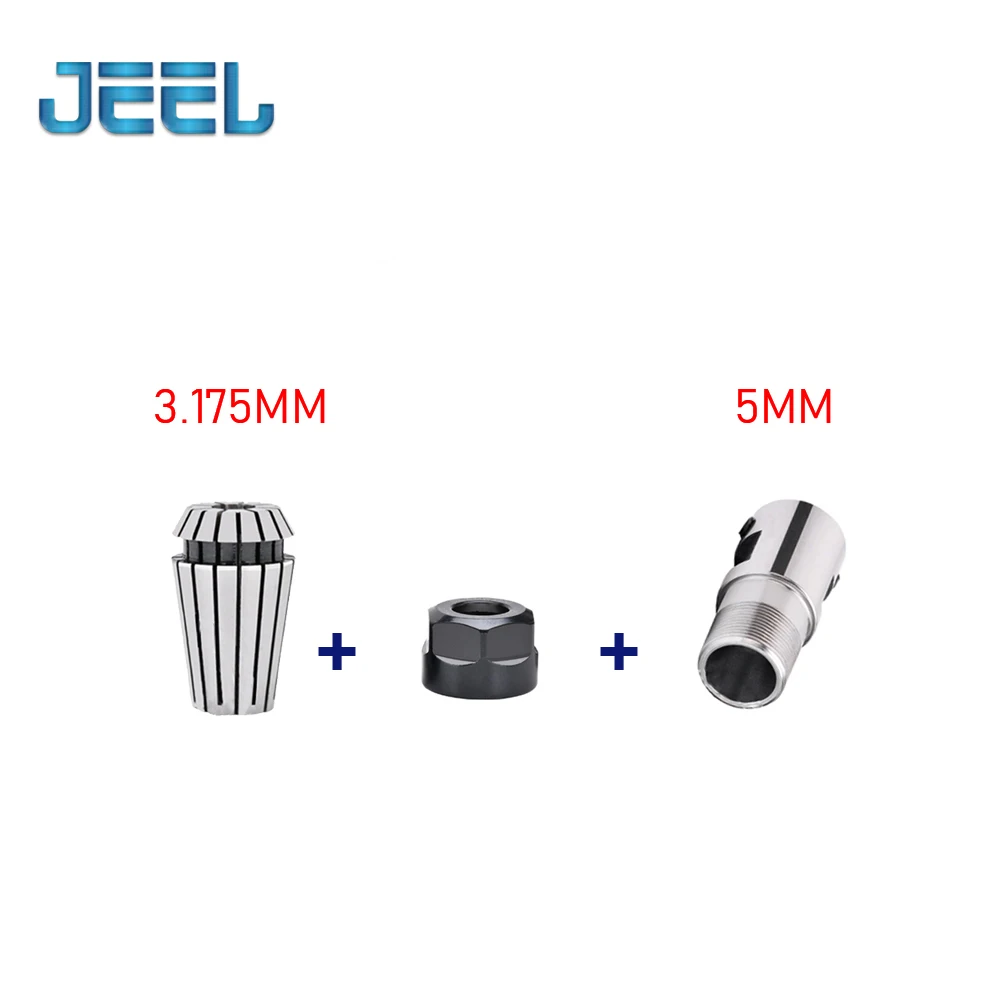 

Шпиндельный зажим мотора C16 ER11 35L 5 мм удлиненный вал мотора зажимные части для гравировального станка